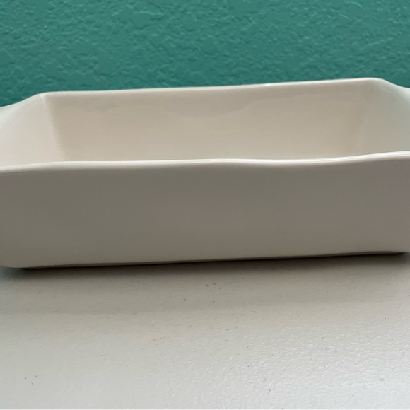 Rae Dunn Gingerbread Ceramic Loaf Pan New - Picture 4 of 4